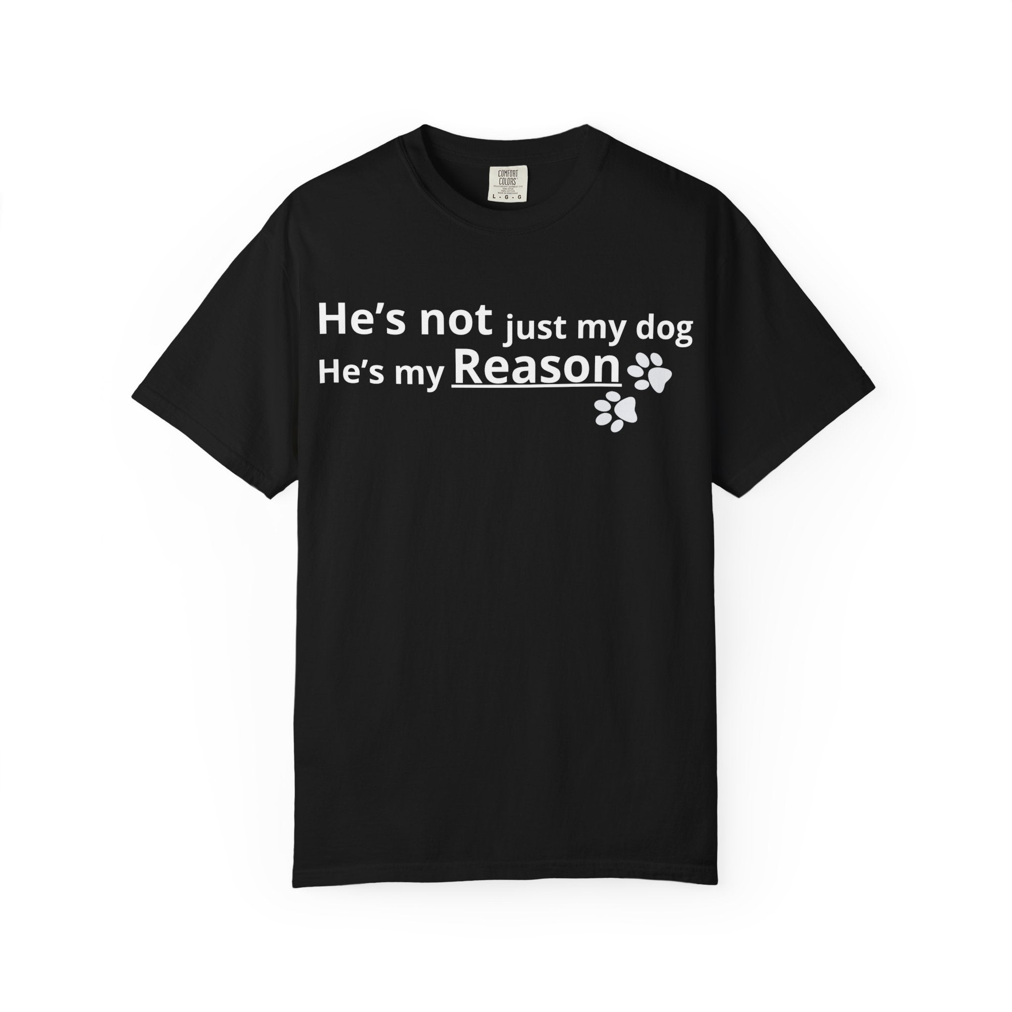 He’s My Reason Dog Lover T-Shirt | Emotional Pet Owner Shirt