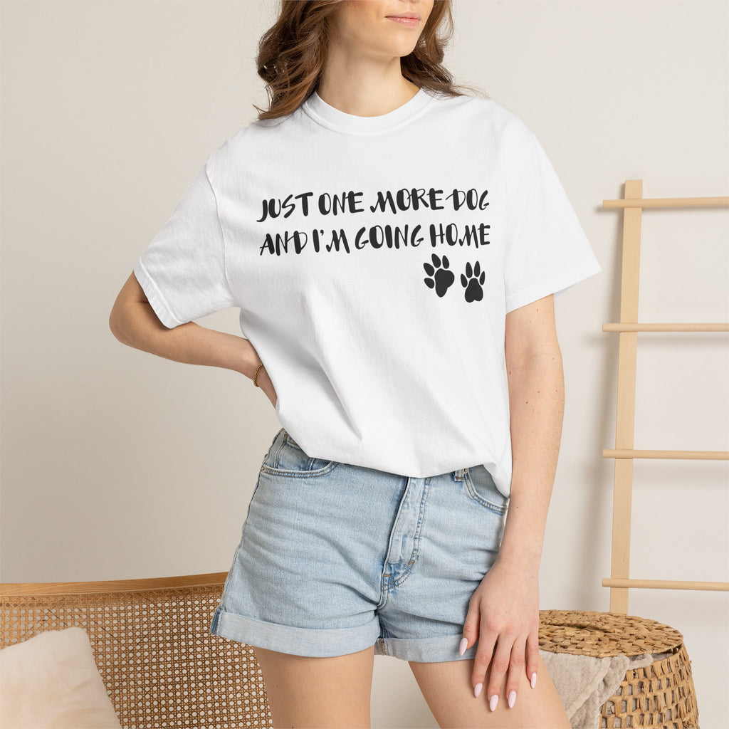 Just One More Dog T-Shirt – Funny Dog Lover Aesthetic Tee