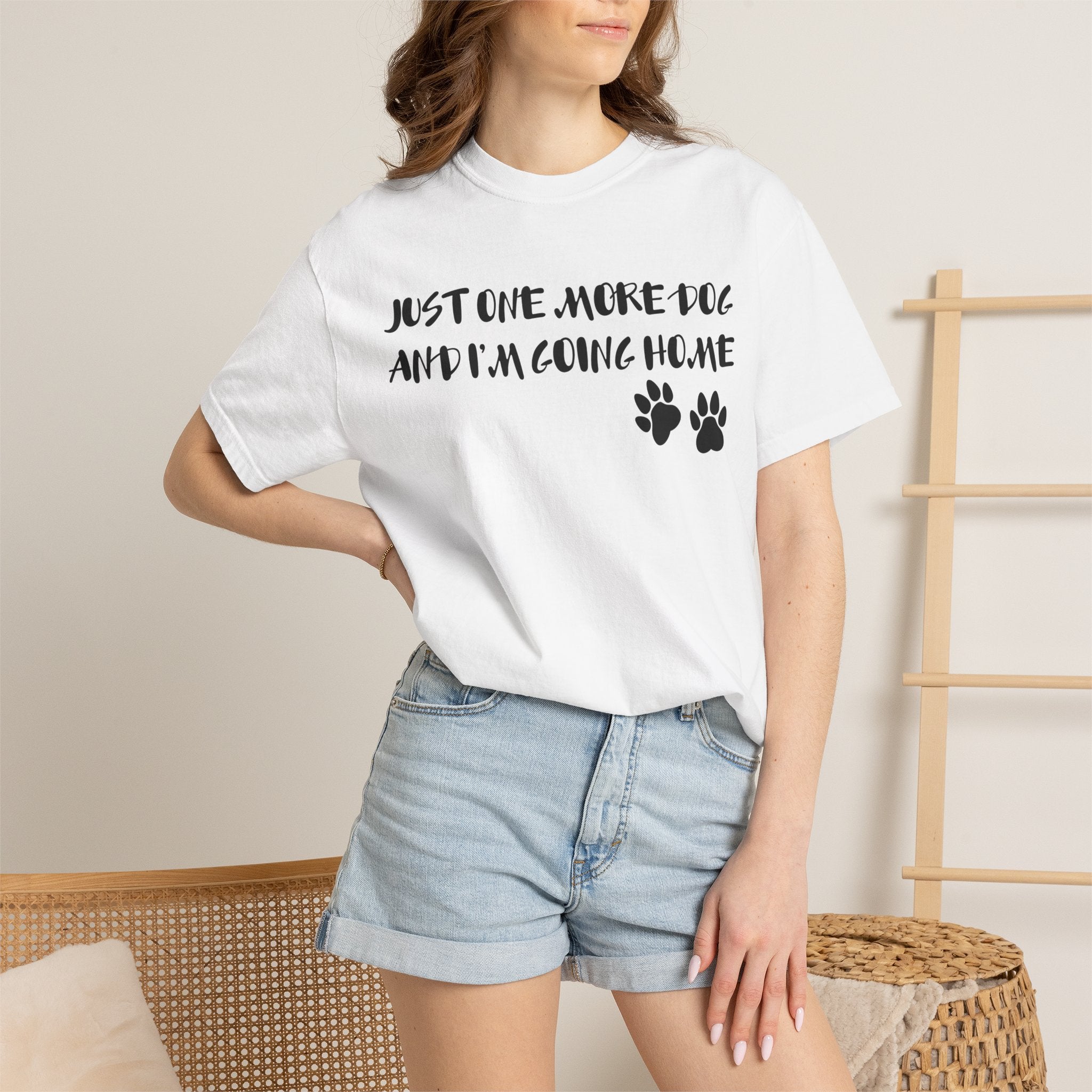 Just One More Dog T-Shirt – Funny Dog Lover Aesthetic Tee