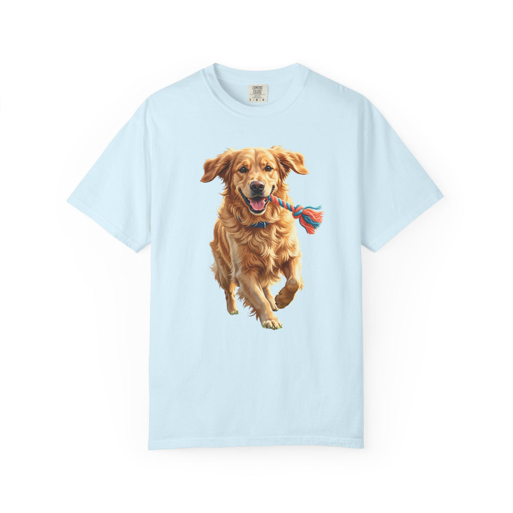 Sorry I’m Late I Didn’t Want to Leave My Dog T-Shirt | Funny Dog Lover Shirt | Cute Pet Owner Gift | Unisex Comfort Colors 1717