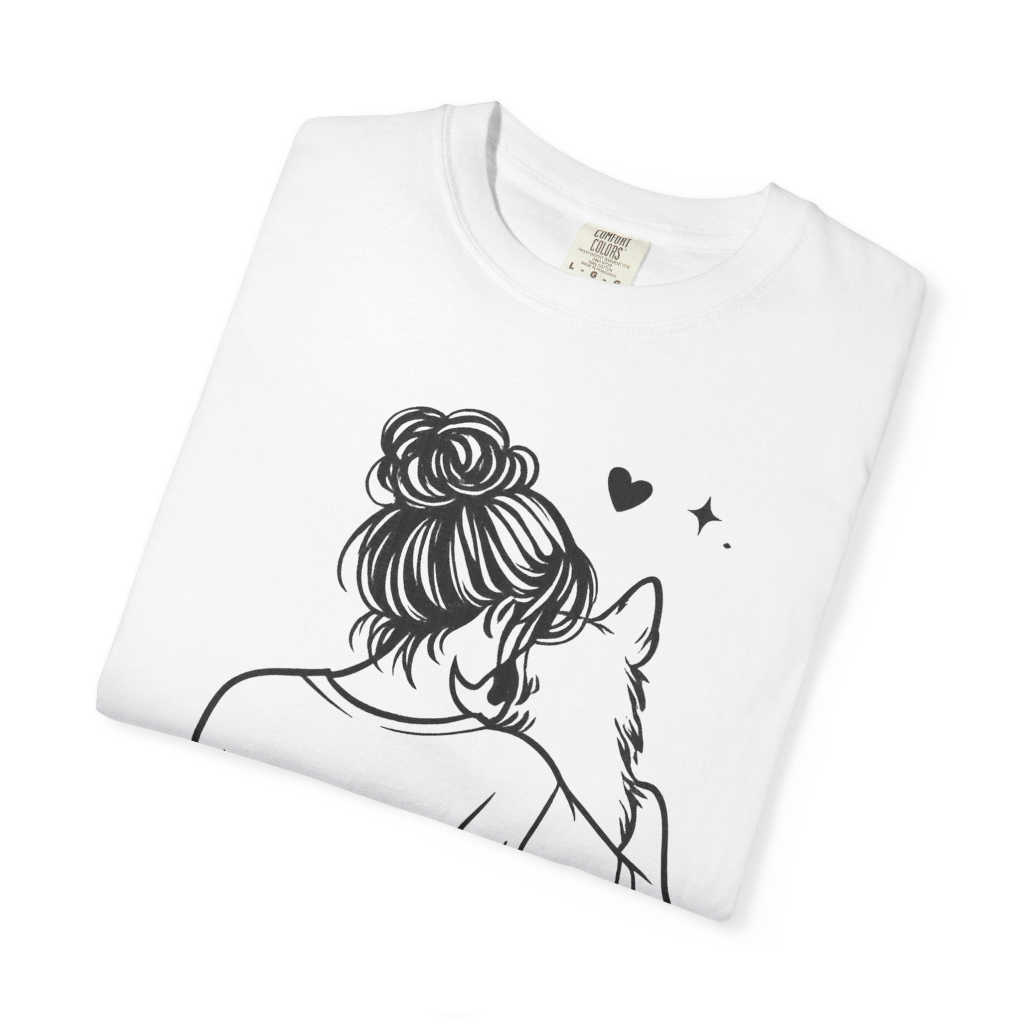 Sorry I’m Late I Didn’t Want to Leave My Dog T-Shirt | Funny Dog Lover Shirt | Cute Pet Owner Gift | Unisex Comfort Colors 1717