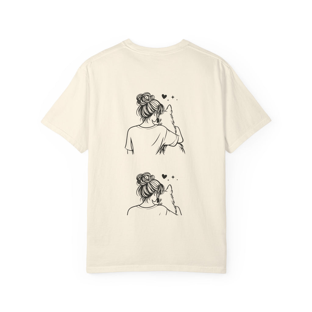 Sorry I’m Late I Didn’t Want to Leave My Dog T-Shirt | Funny Dog Lover Shirt | Cute Pet Owner Gift | Unisex Comfort Colors 1717