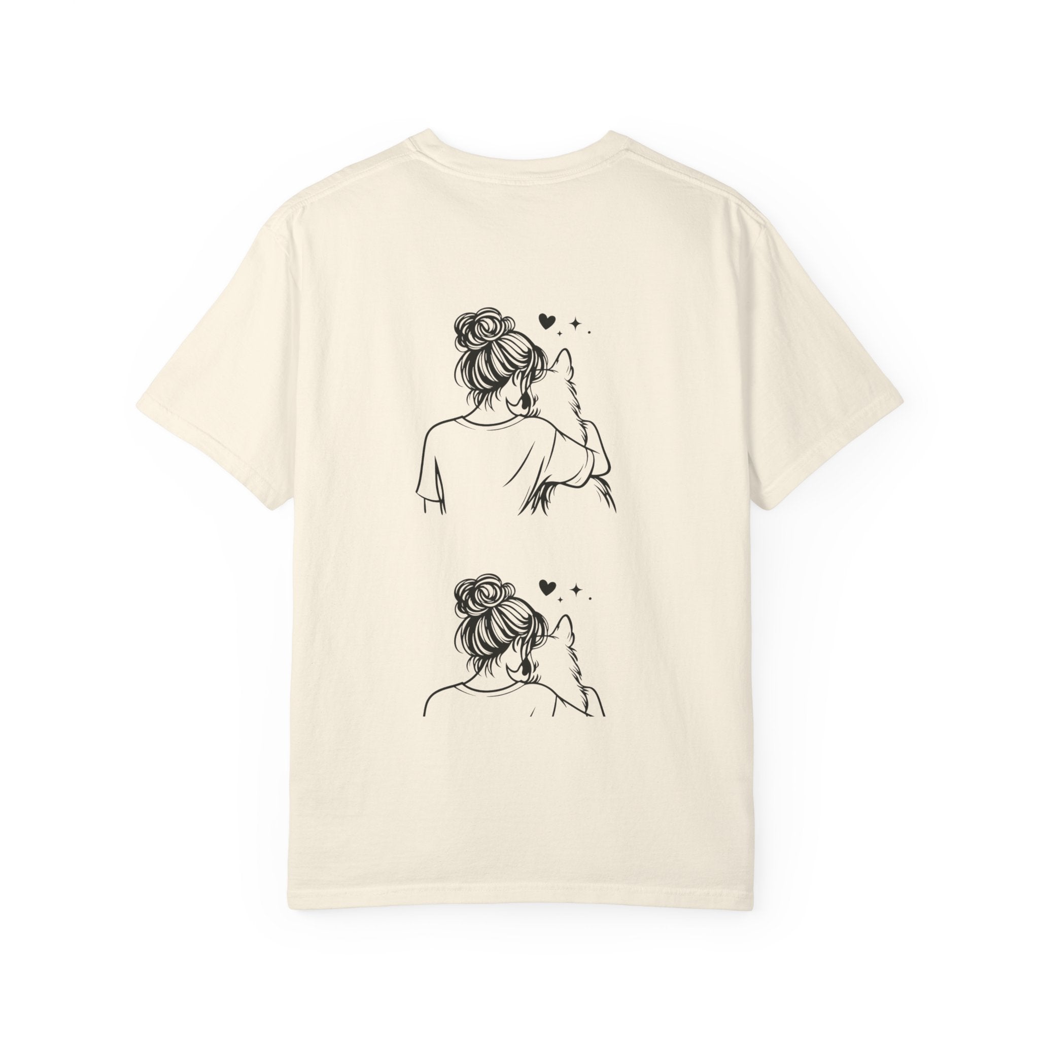 Sorry I’m Late I Didn’t Want to Leave My Dog T-Shirt | Funny Dog Lover Shirt | Cute Pet Owner Gift | Unisex Comfort Colors 1717