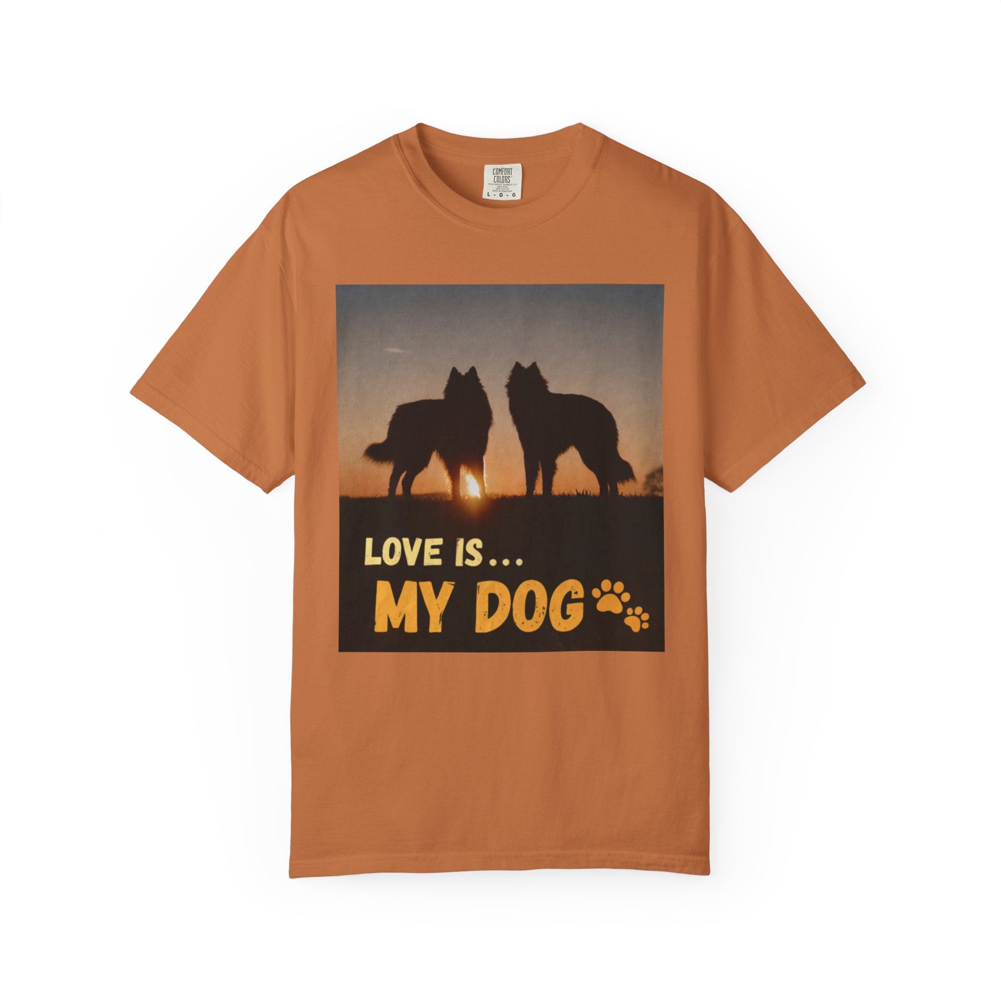 Love Is My Dog T-Shirt – Cute Dog Lover Gift, Funny Pet Shirt