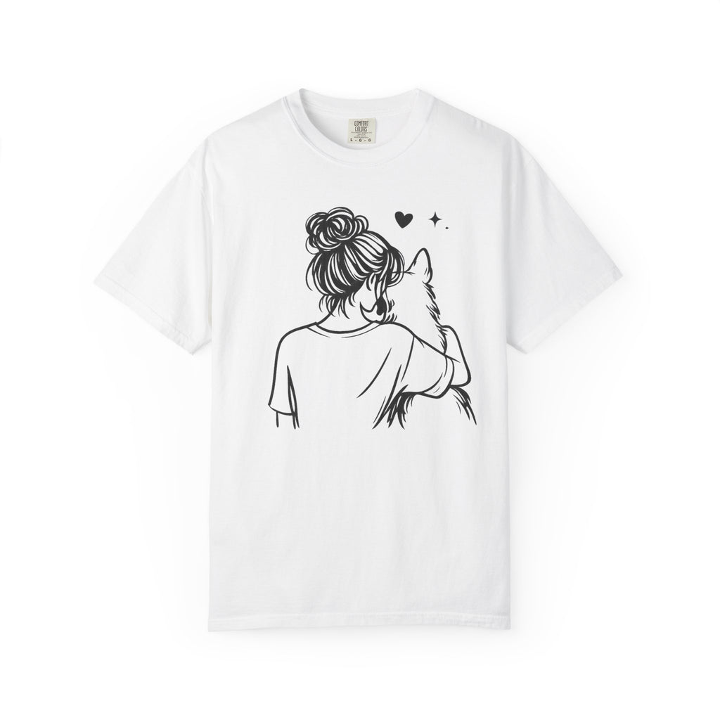 Sorry I’m Late I Didn’t Want to Leave My Dog T-Shirt | Funny Dog Lover Shirt | Cute Pet Owner Gift | Unisex Comfort Colors 1717
