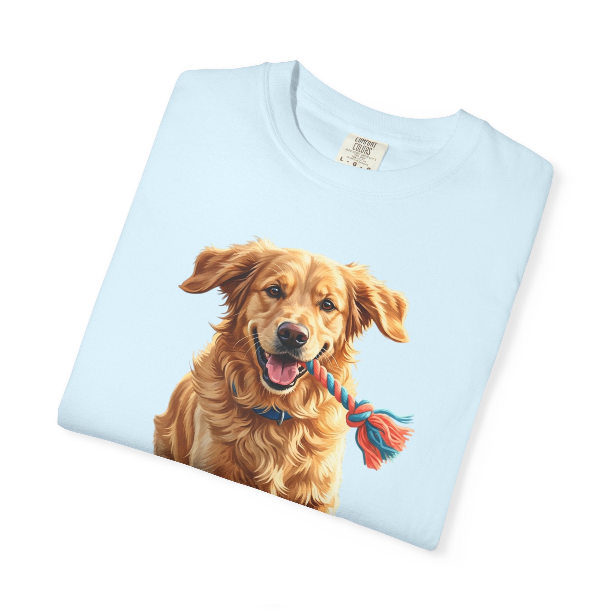 Sorry I’m Late I Didn’t Want to Leave My Dog T-Shirt | Funny Dog Lover Shirt | Cute Pet Owner Gift | Unisex Comfort Colors 1717
