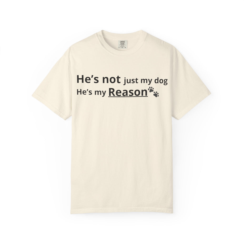 He’s My Reason Dog Lover T-Shirt | Emotional Pet Owner Shirt