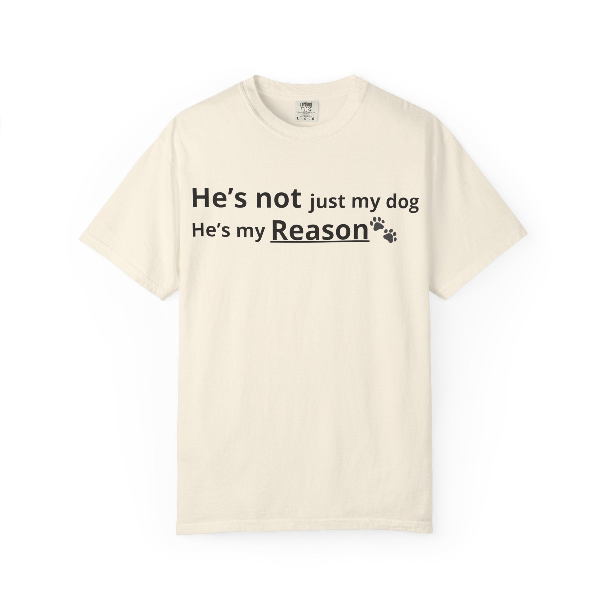 He’s My Reason Dog Lover T-Shirt | Emotional Pet Owner Shirt