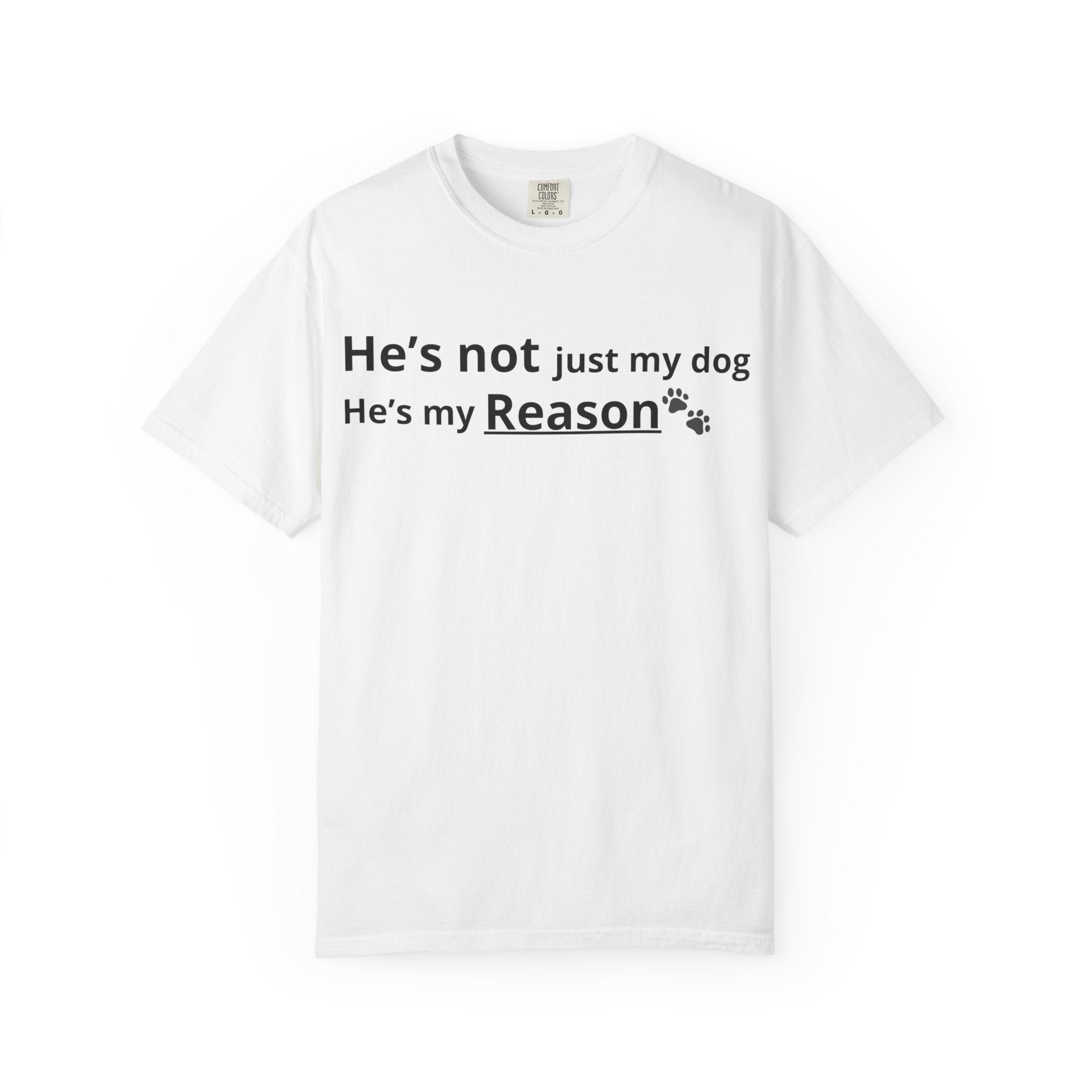He’s My Reason Dog Lover T-Shirt | Emotional Pet Owner Shirt