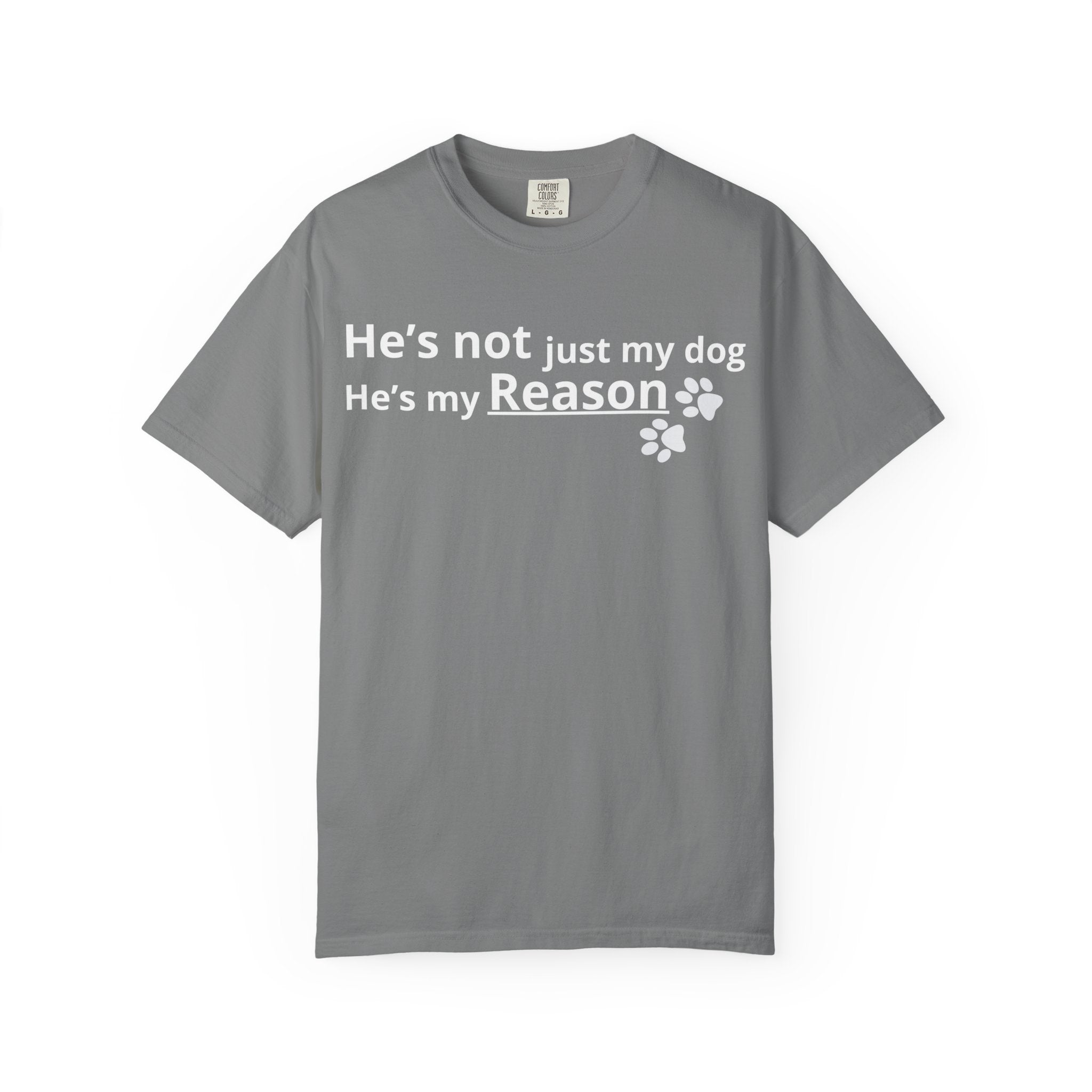 He’s My Reason Dog Lover T-Shirt | Emotional Pet Owner Shirt