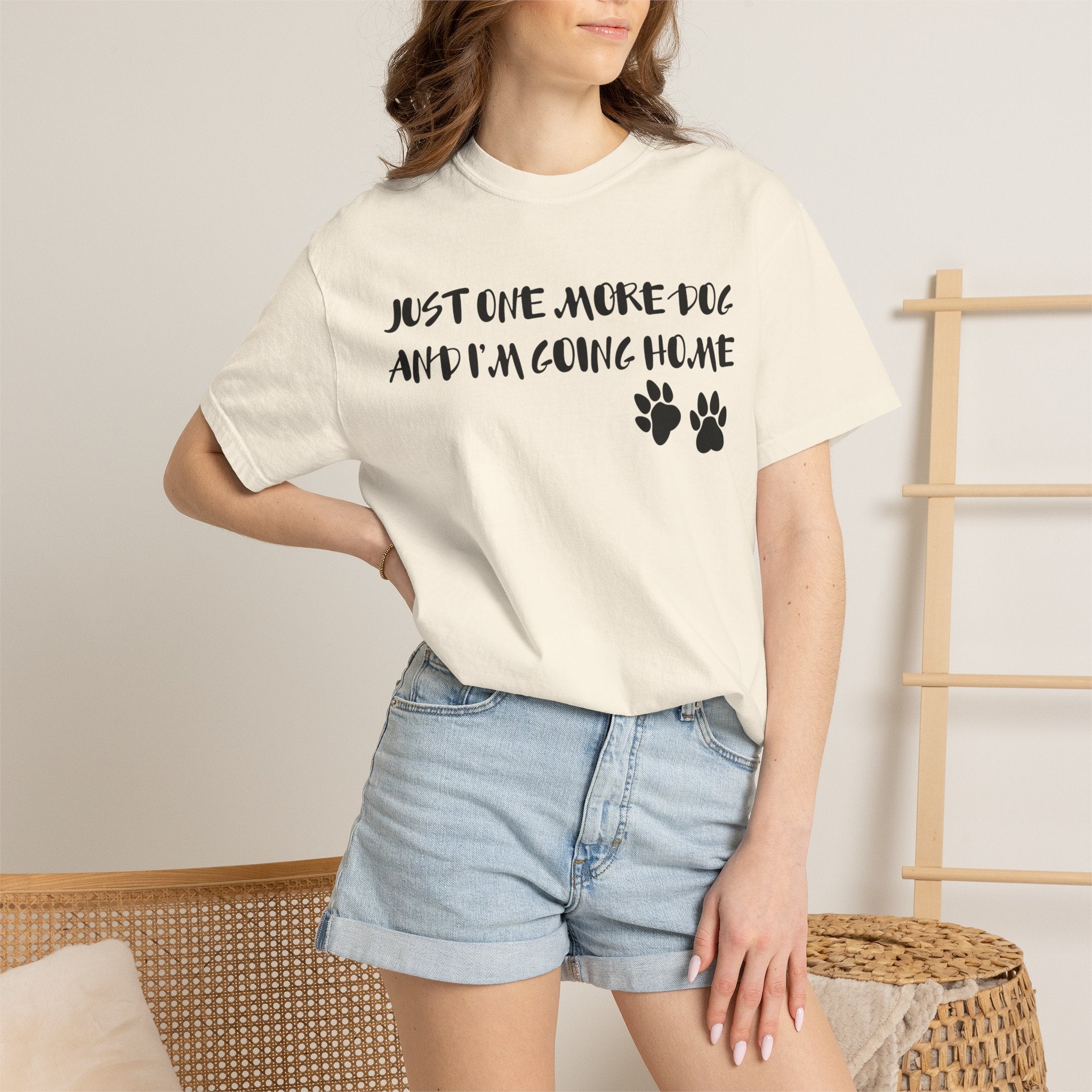 Just One More Dog T-Shirt – Funny Dog Lover Aesthetic Tee