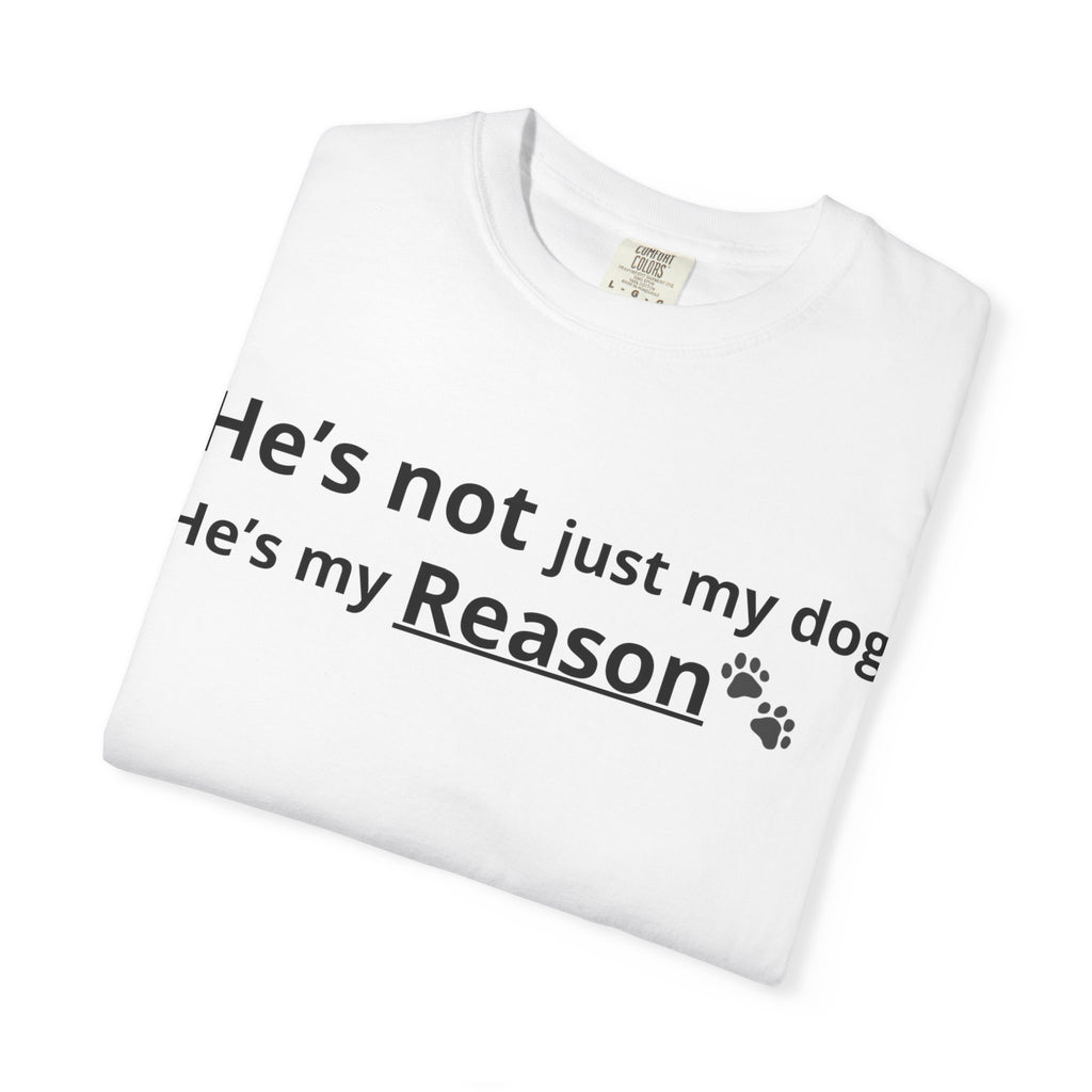 He’s My Reason Dog Lover T-Shirt | Emotional Pet Owner Shirt
