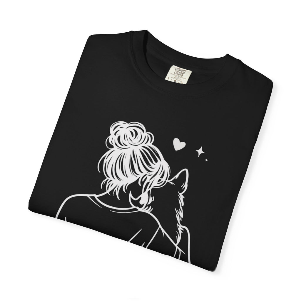 Sorry I’m Late I Didn’t Want to Leave My Dog T-Shirt | Funny Dog Lover Shirt | Cute Pet Owner Gift | Unisex Comfort Colors 1717